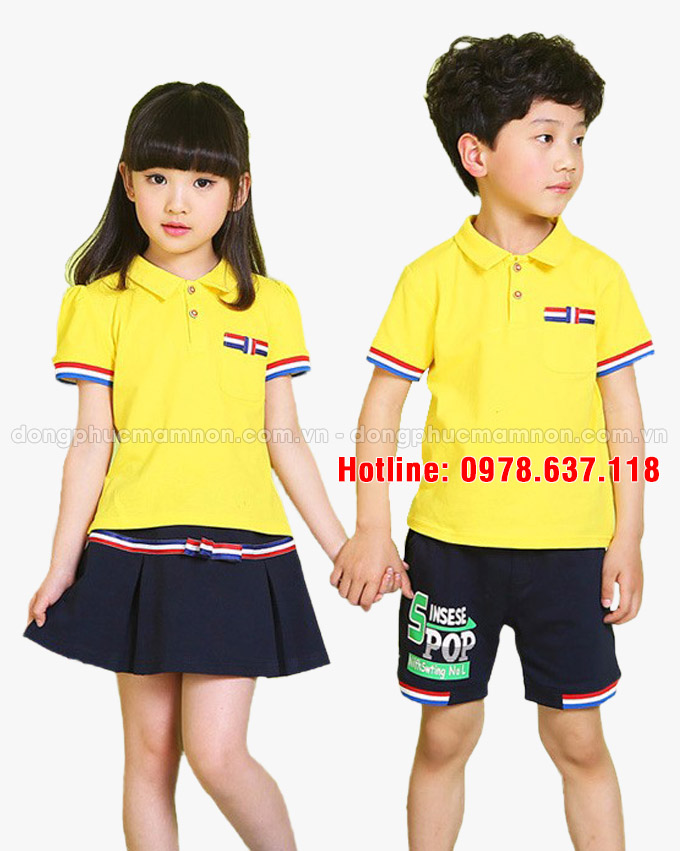 May đồng phục mầm non | May dong phuc mam non